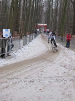 Tervuren-Niels Albert out front. Check out that frozen ground! It was COLD!
